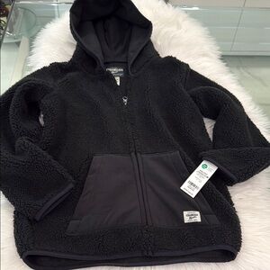 OshKosh B'gosh Charcoal Sherpa Jacket